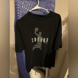 Black Jordan shirt